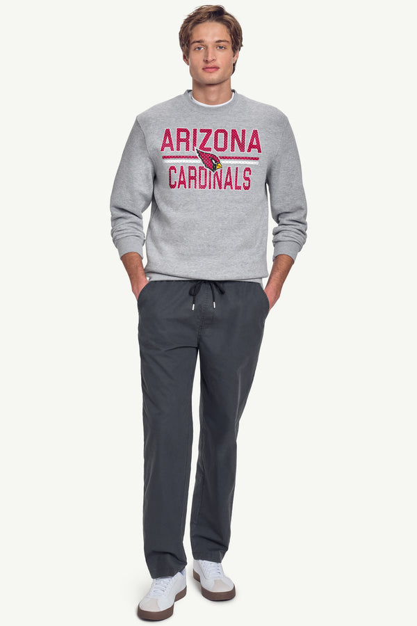 Starter MENS ARIZONA CARDINALS MESH LOOK SWEATSHIRT