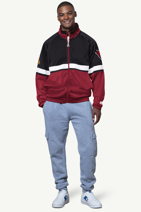 Starter MENS ARIZONA CARDINALS VETERAN TRACK JACKET