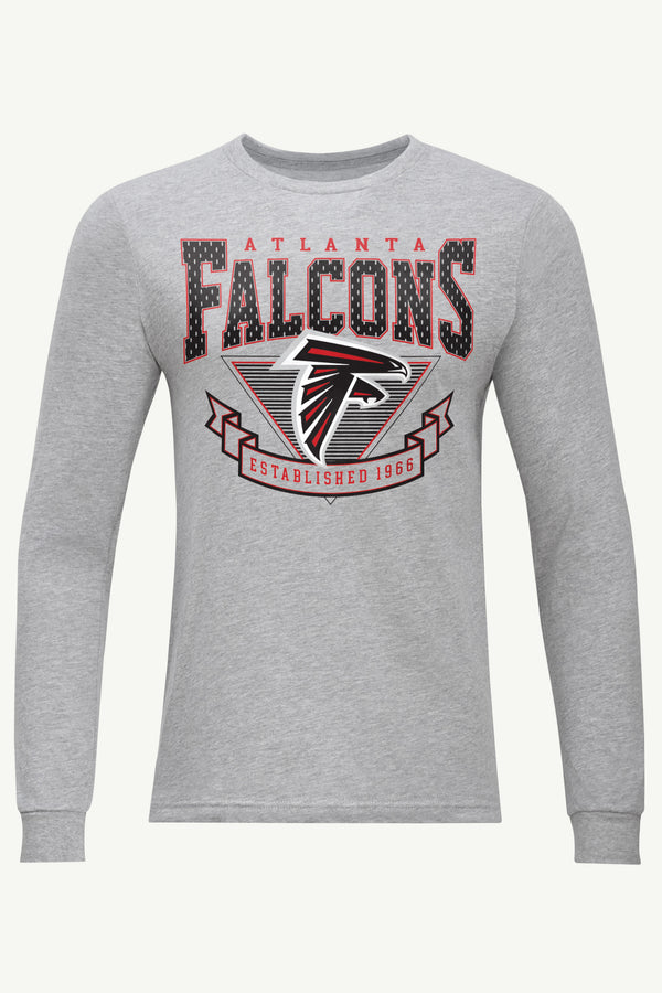 starter MENS ATLANTA FALCONS 80's INSPIRED LONG SLEEVE T SHIRT