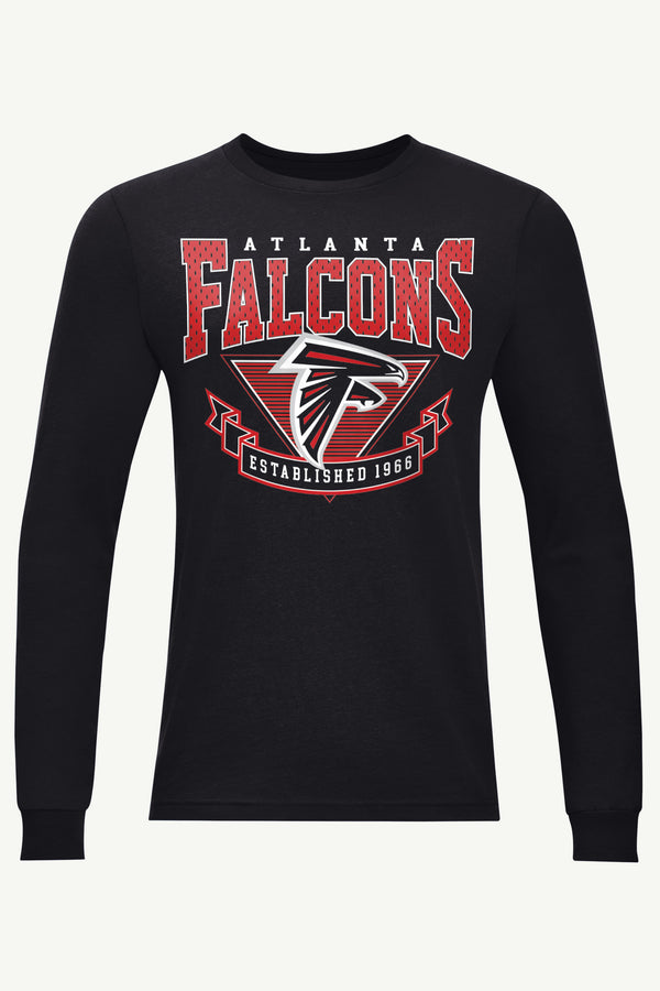 starter MENS ATLANTA FALCONS 80's INSPIRED LONG SLEEVE T SHIRT