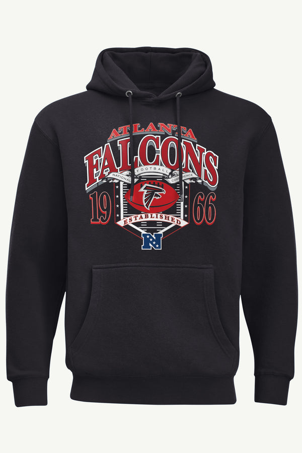 starter MENS ATLANTA FALCONS 80s INSPIRED FIELD HOODIE