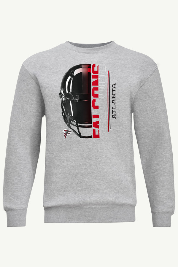 starter MENS ATLANTA FALCONS HALF HELMET SWEATSHIRT