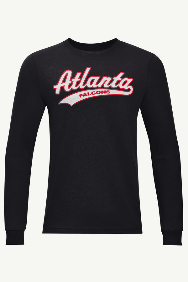 starter MENS ATLANTA FALCONS TAILSWEEP LONG SLEEVE T SHIRT