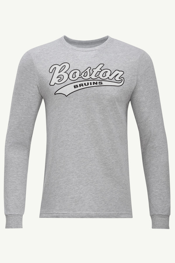 starter MENS BOSTON BRUINS TAILSWEEP LONG SLEEVE T SHIRT