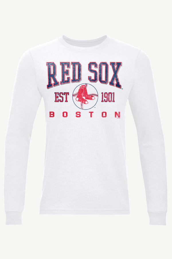 starter MENS BOSTON RED SOX RETRO LONG SLEEVE T SHIRT