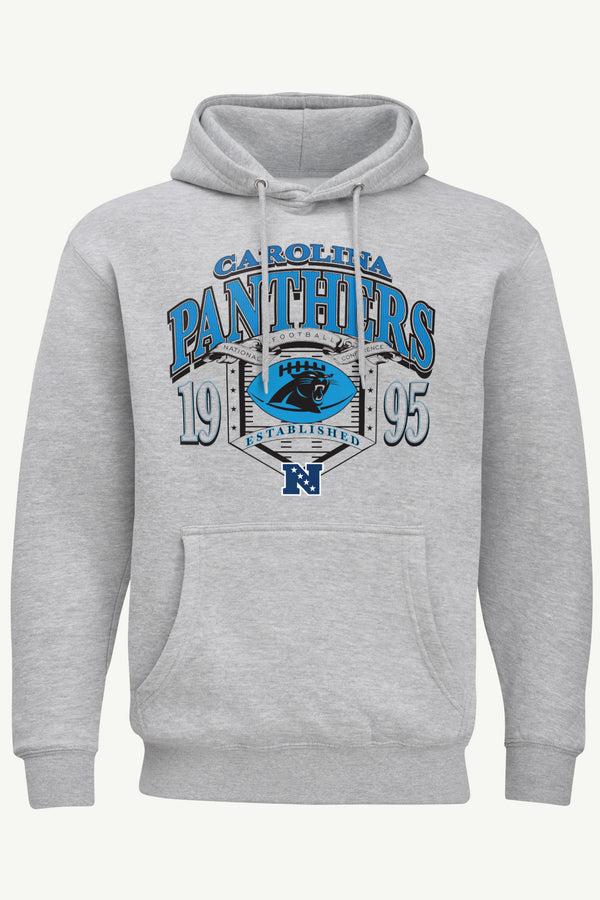 starter MENS CAROLINA PANTHERS 80s INSPIRED FIELD HOODIE