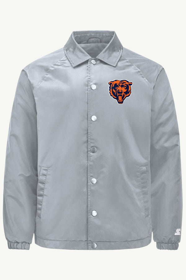 starter MENS CHICAGO BEARS RETRO TEAM LOGO COACHES JACKET
