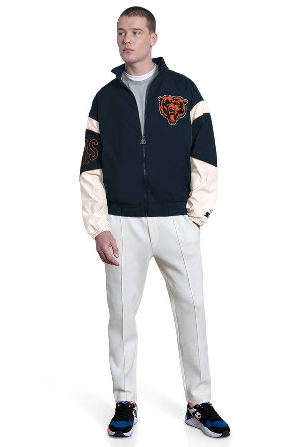 Starter MENS CHICAGO BEARS THE GUST FULL ZIP JACKET