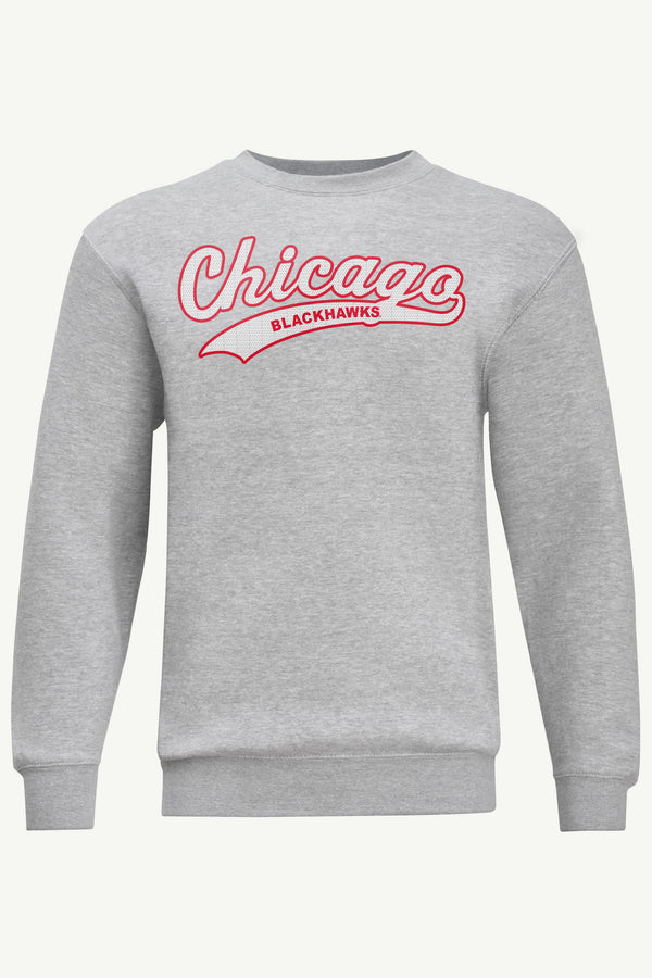 starter MENS CHICAGO BLACKHAWKS TAILSWEEP SWEATSHIRT