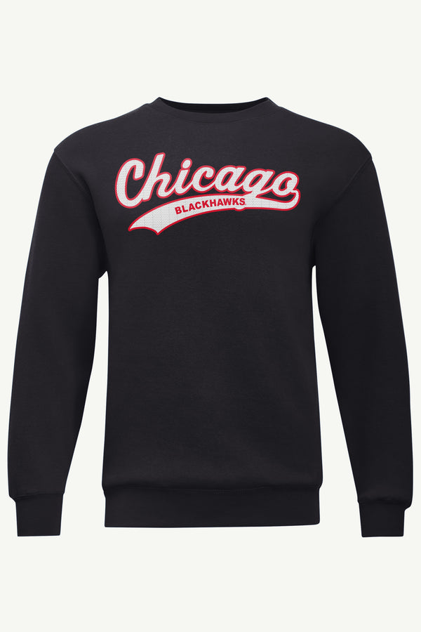starter MENS CHICAGO BLACKHAWKS TAILSWEEP SWEATSHIRT