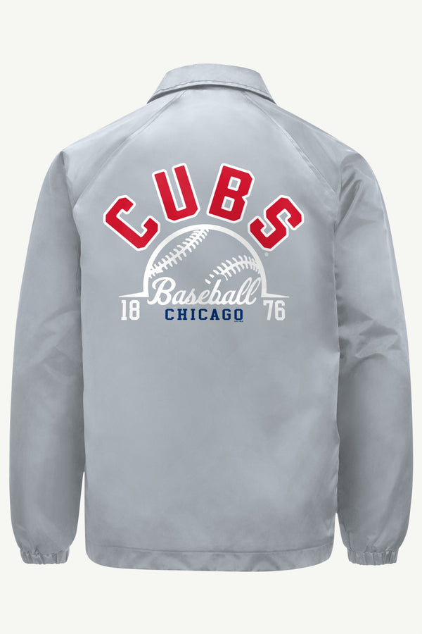 Starter MENS CHICAGO CUBS PRINTED RETRO TEAM COACHES JACKET