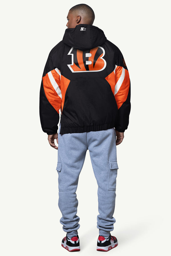 Starter MENS CINCINNATI BENGALS CLASSIC BREAKAWAY JACKET