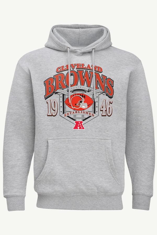 starter MENS CLEVELAND BROWNS 80s INSPIRED FIELD HOODIE