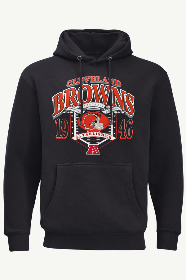 starter MENS CLEVELAND BROWNS 80s INSPIRED FIELD HOODIE