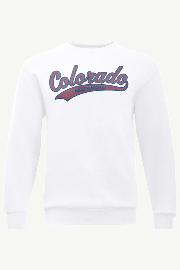 starter MENS COLORADO AVALANCHE TAILSWEEP SWEATSHIRT