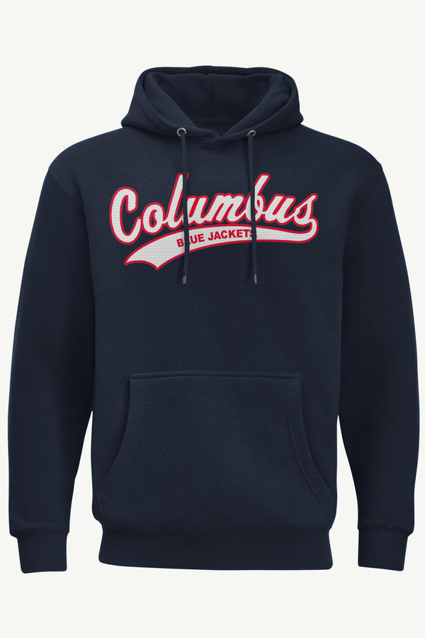 starter MENS COLUMBUS BLUE JACKETS TAILSWEEP HOODIE