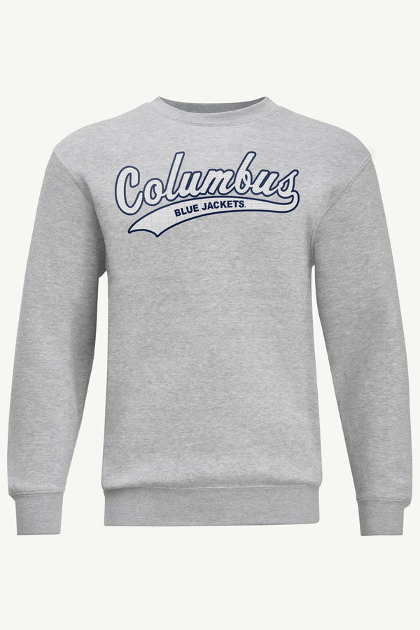 starter MENS COLUMBUS BLUE JACKETS TAILSWEEP SWEATSHIRT