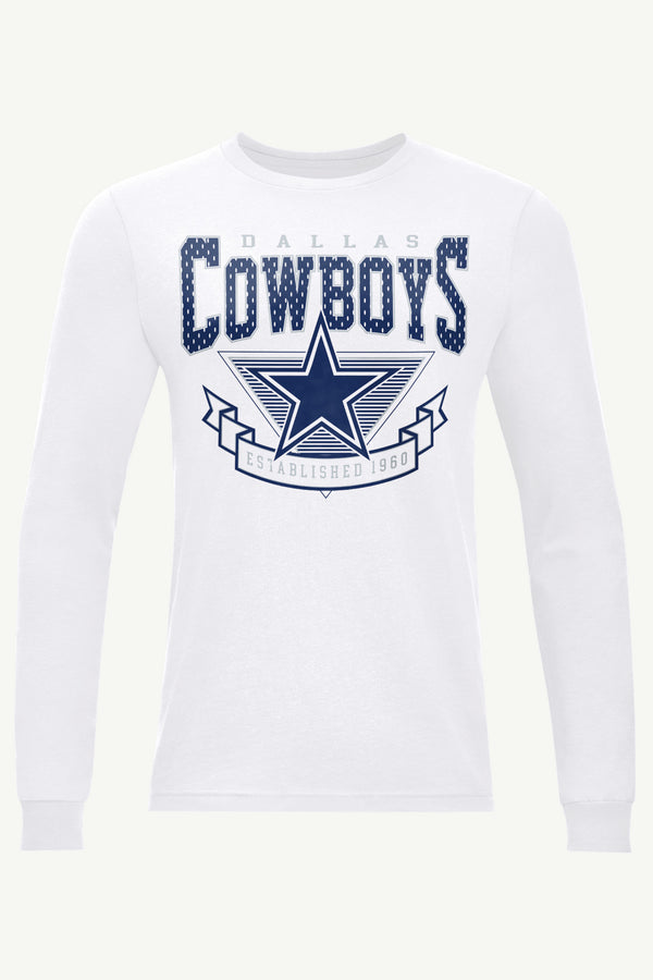 starter MENS DALLAS COWBOYS 80's INSPIRED LONG SLEEVE T SHIRT