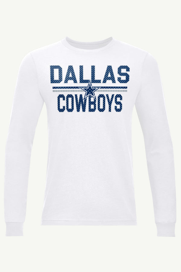 starter MENS DALLAS COWBOYS MESH LOOK LONG SLEEVE T SHIRT