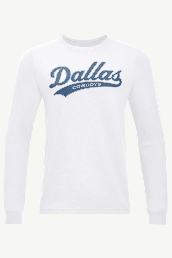 starter MENS DALLAS COWBOYS TAILSWEEP LONG SLEEVE T SHIRT