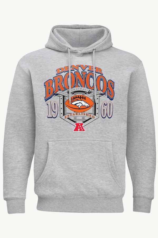 starter MENS DENVER BRONCOS 80s INSPIRED FIELD HOODIE