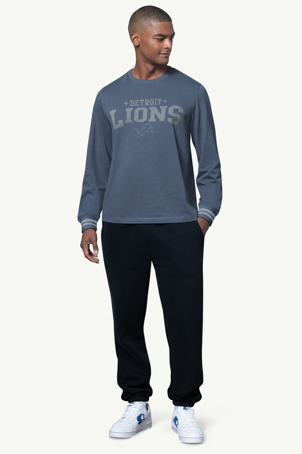Starter MENS DETROIT LIONS FIELD LONG SLEEVE T SHIRT