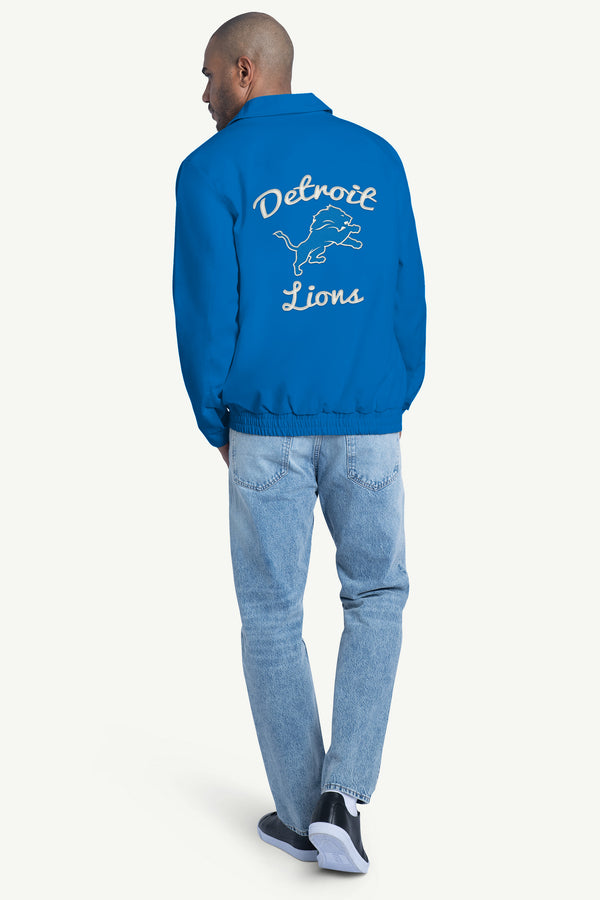 Starter MENS DETROIT LIONS FRANCHISE FULL ZIP JACKET