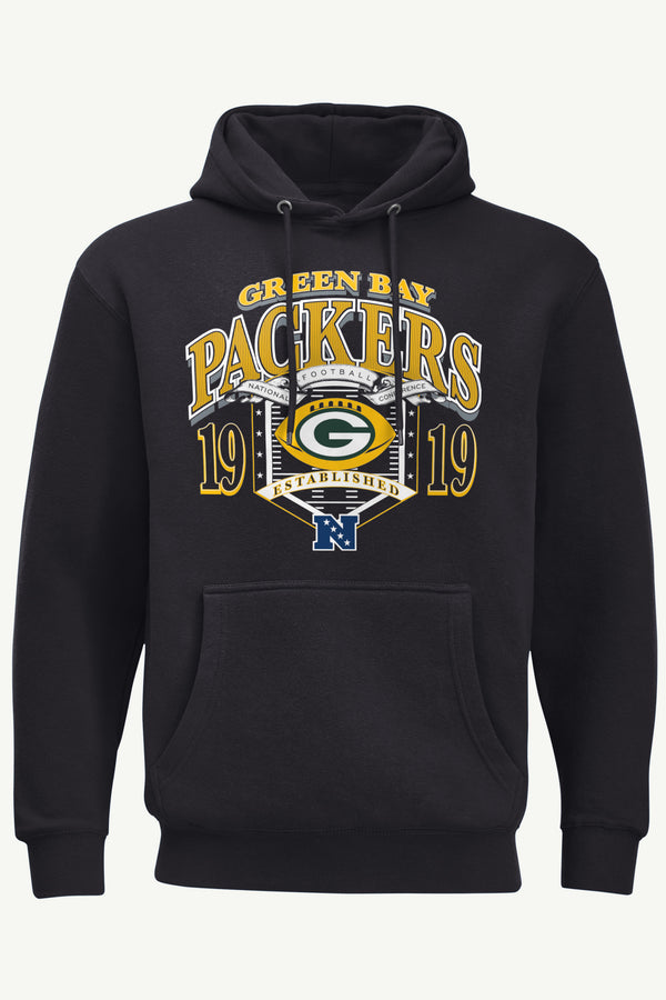 starter MENS GREEN BAY PACKERS 80s INSPIRED FIELD HOODIE
