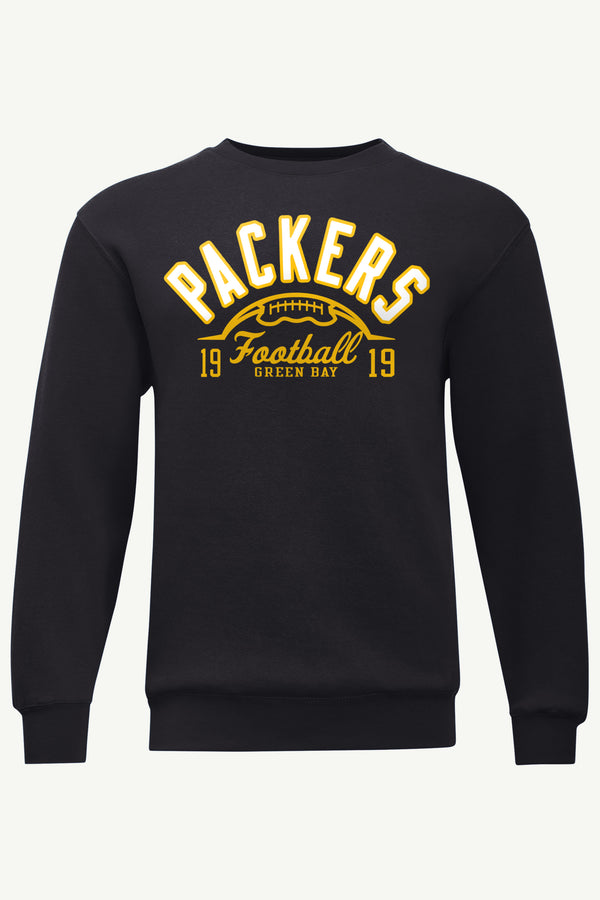 starter MENS GREEN BAY PACKERS HALF BALL SWEATSHIRT