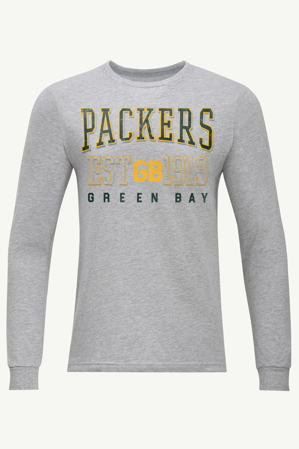 starter MENS GREEN BAY PACKERS RETRO LONG SLEEVE T SHIRT
