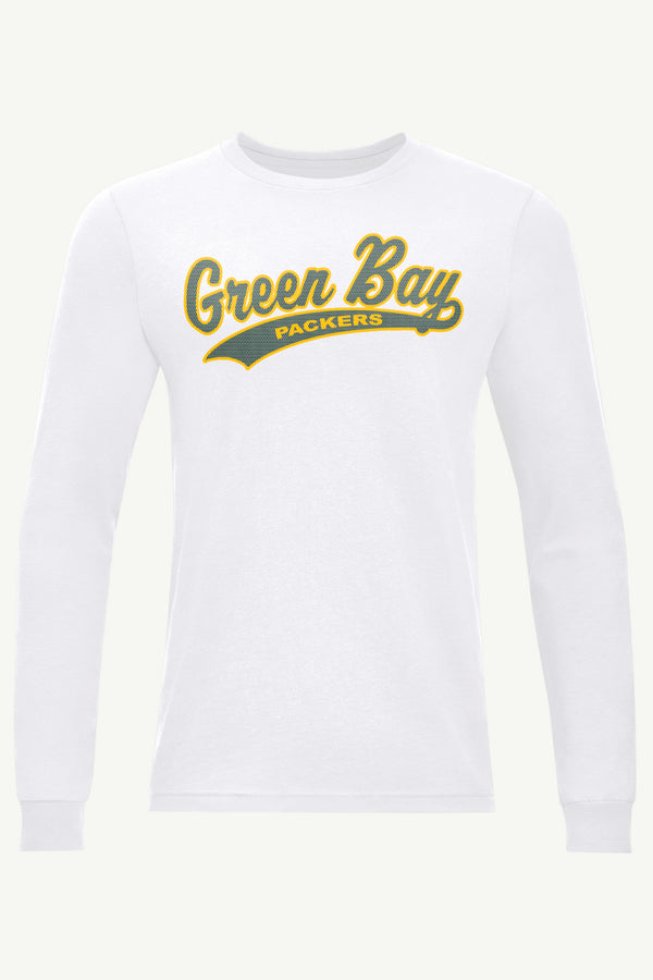starter MENS GREEN BAY PACKERS TAILSWEEP LONG SLEEVE T SHIRT