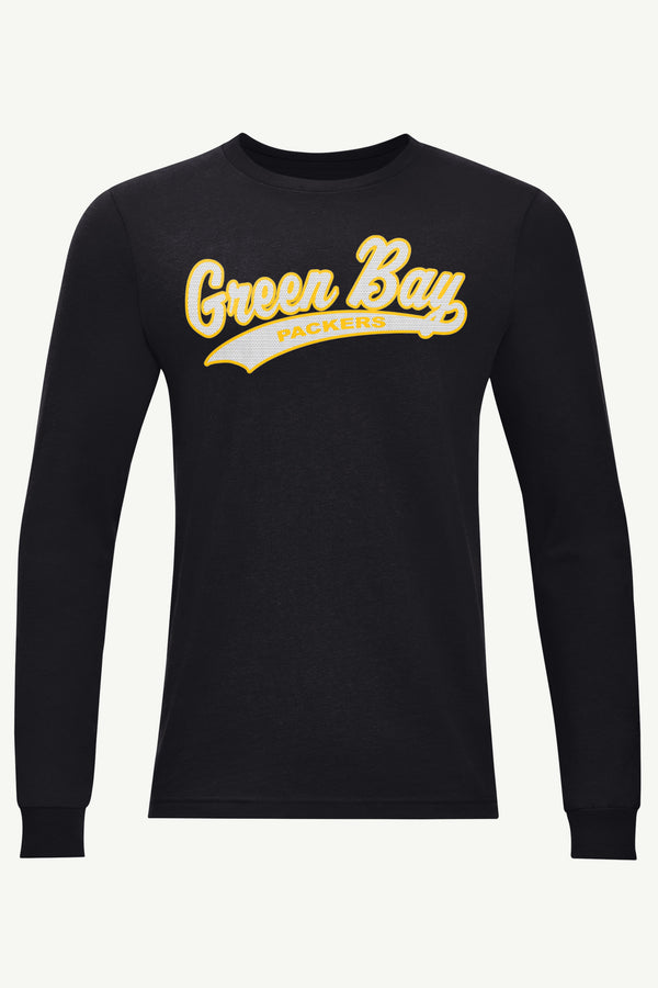 starter MENS GREEN BAY PACKERS TAILSWEEP LONG SLEEVE T SHIRT