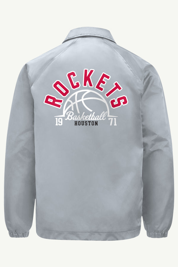 Starter MENS HOUSTON ROCKETS HALF BALL COACHES JACKET