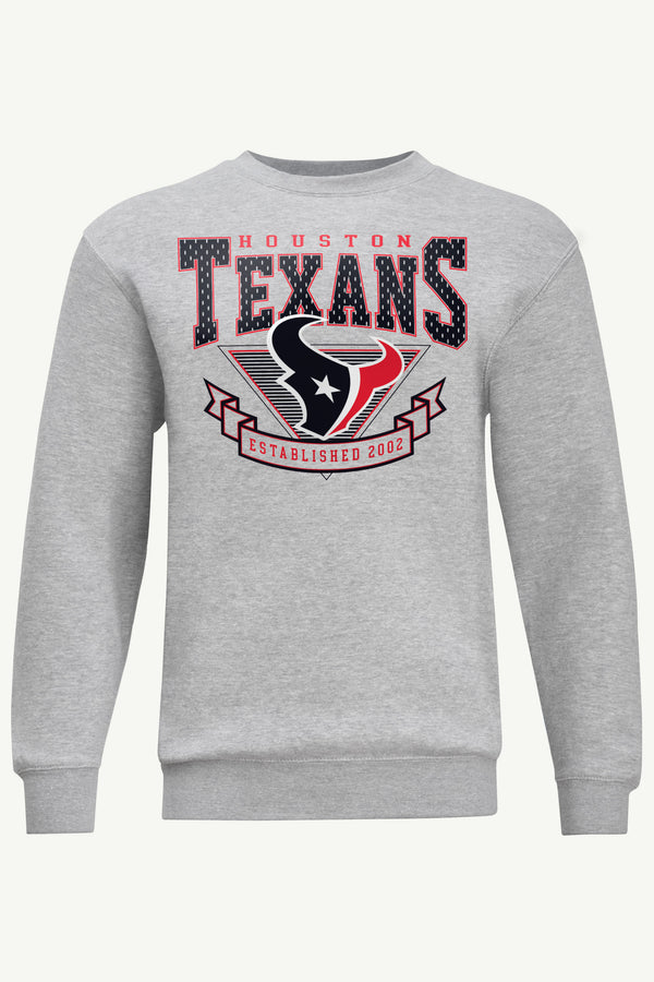 starter MENS HOUSTON TEXANS 80's INSPIRED SWEATSHIRT