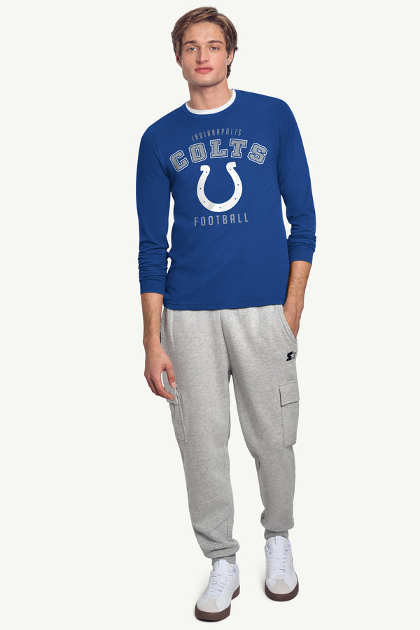Starter MENS INDIANAPOLIS COLTS LONG SLEEVE T SHIRT