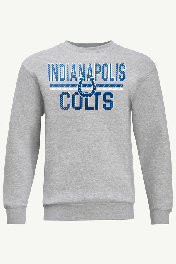 starter MENS INDIANAPOLIS COLTS MESH LOOK SWEATSHIRT