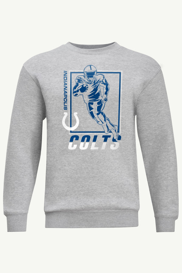 starter MENS INDIANAPOLIS COLTS PLAYER GRID SWEATSHIRT