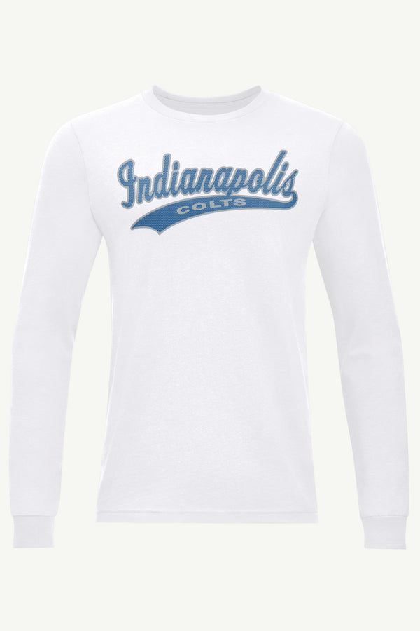 starter MENS INDIANAPOLIS COLTS TAILSWEEP LONG SLEEVE T SHIRT