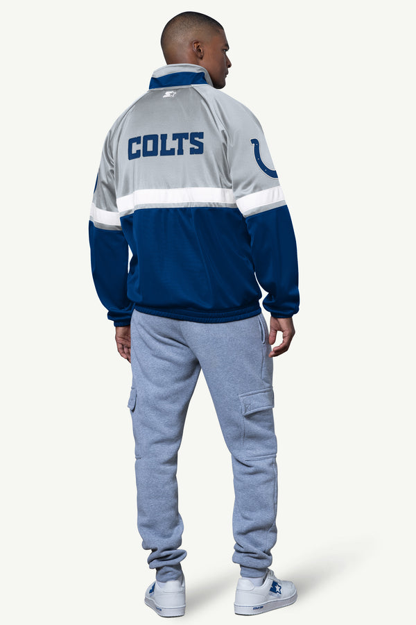 Starter MENS INDIANAPOLIS COLTS VETERAN TRACK JACKET