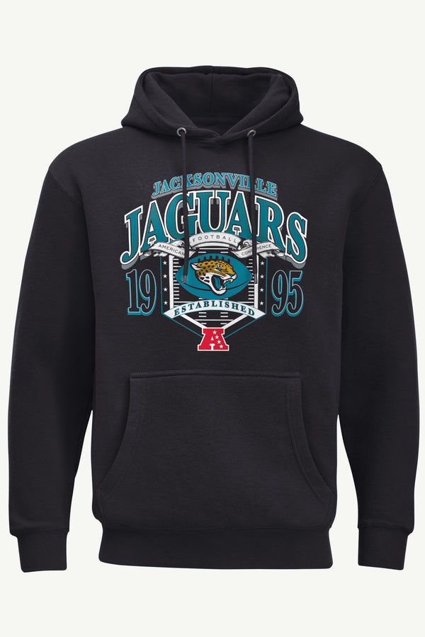 starter MENS JACKSONVILLE JAGUARS 80s INSPIRED FIELD HOODIE