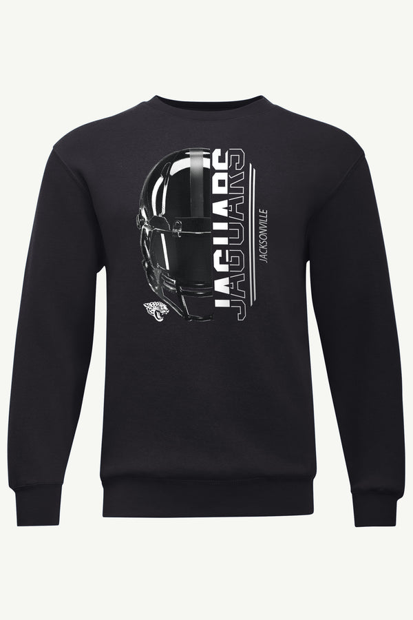 starter MENS JACKSONVILLE JAGUARS HALF HELMET SWEATSHIRT
