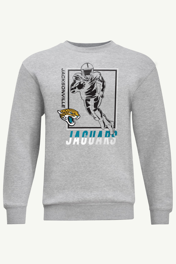 starter MENS JACKSONVILLE JAGUARS PLAYER GRID SWEATSHIRT