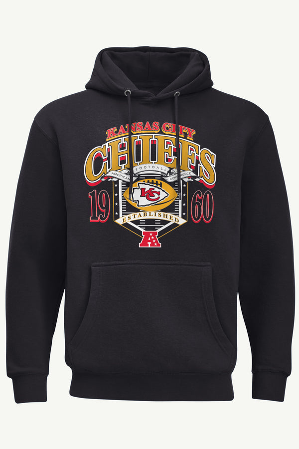 starter MENS KANSAS CITY CHIEFS 80s INSPIRED FIELD HOODIE