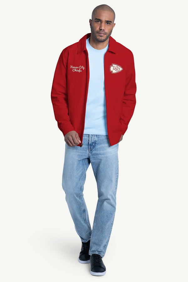 Starter MENS KANSAS CITY CHIEFS FRANCHISE FULL ZIP JACKET
