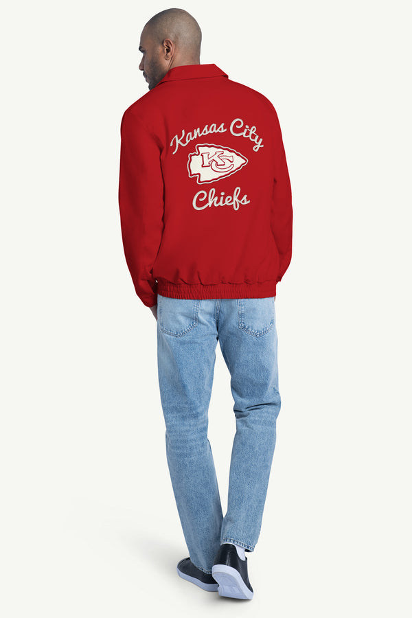 Starter MENS KANSAS CITY CHIEFS FRANCHISE FULL ZIP JACKET