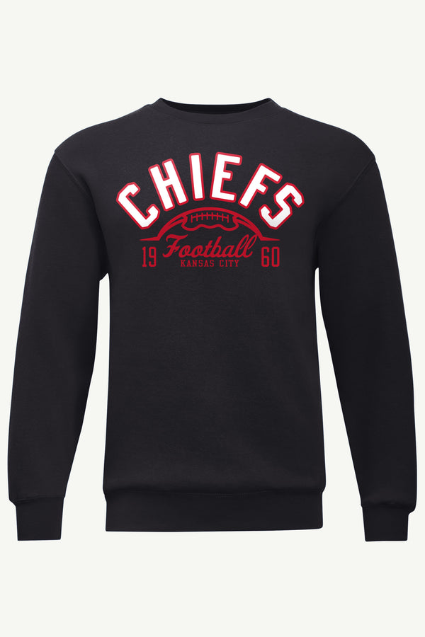 starter MENS KANSAS CITY CHIEFS HALF BALL SWEATSHIRT