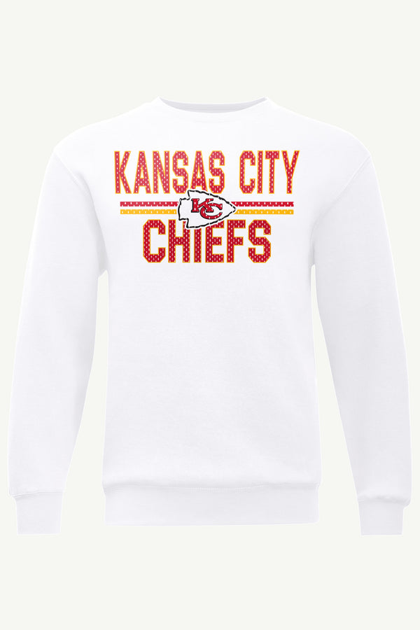 starter MENS KANSAS CITY CHIEFS MESH LOOK SWEATSHIRT