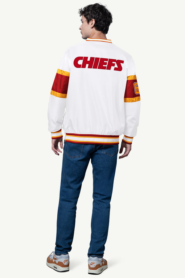 Starter MENS KANSAS CITY CHIEFS SIGNAL COLLAR PULLOVER