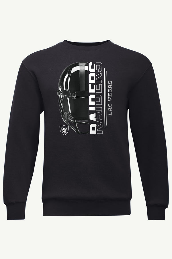 starter MENS LAS VEGAS RAIDERS HALF HELMET SWEATSHIRT