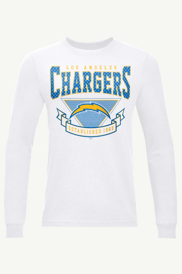 starter MENS LOS ANGELES CHARGERS 80's INSPIRED LONG SLEEVE T SHIRT